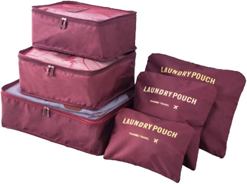 Packing Cubes Suitcase Organiser Packing Cube 8 Pieces Clothes Bags Packing Cube Carousel 1