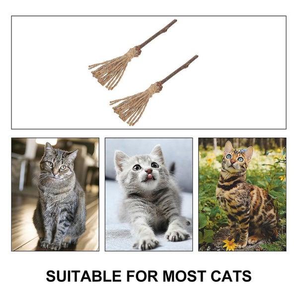 2pcs Cat Catnip Sticks Cat Teeth Cleaning Toys Cat Molar Sticks Portable Cat Tr Carousel 4