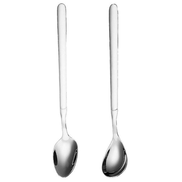 2pcs Coffee Spoons Stainless Steel Spoons Mixing Spoons Practical Coffee Spoons Carousel 1