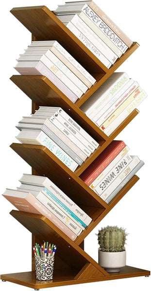 4 Layer Tree Shape Bamboo Bookshelf Reading Lounge - Brand New NZ Stock Carousel 1