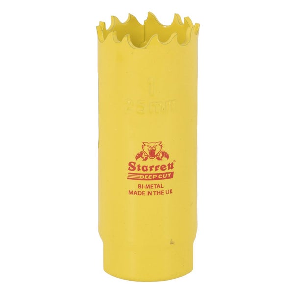 STARRETT 25mm Deep Cut Holesaw Carousel 1