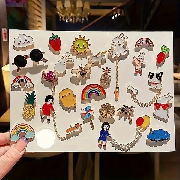 Enamel Pin Set - Hand - NEW62931716322691112