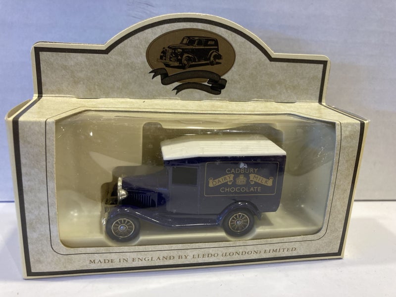Lledo cadburys Promotional Model Ford Model A Van Carousel 1