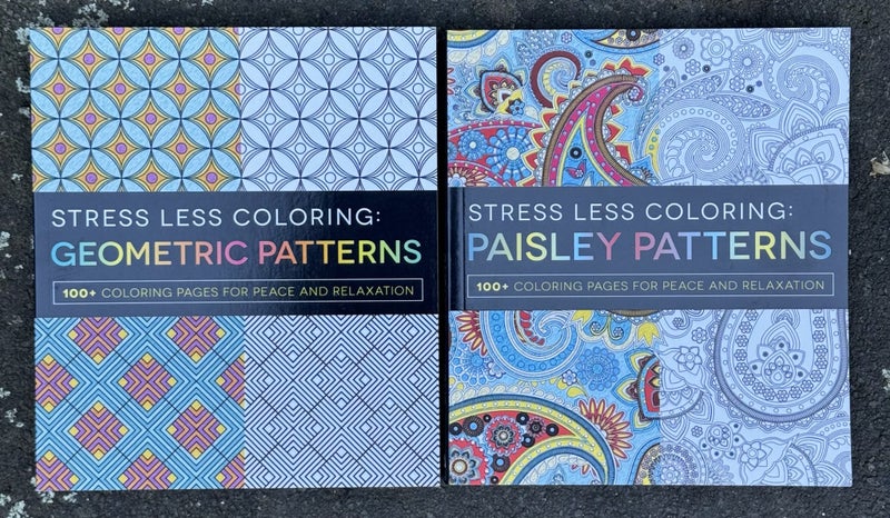 2x brand new adult colouring books Carousel 1