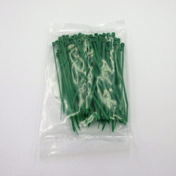 2.5mmx100mm Coloured Cable Tie Bundle - 6packs, 600pcs Carousel 2