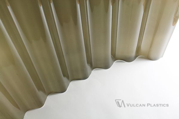 3M Length - Colour Bronze - Corrugated Profile, Polycarbonate Roofing Sheet62863866158722114