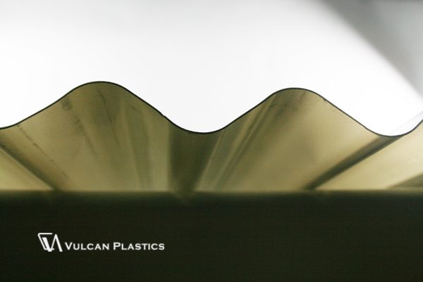 3M Length - Colour Bronze - Corrugated Profile, Polycarbonate Roofing Sheet62863866158722111