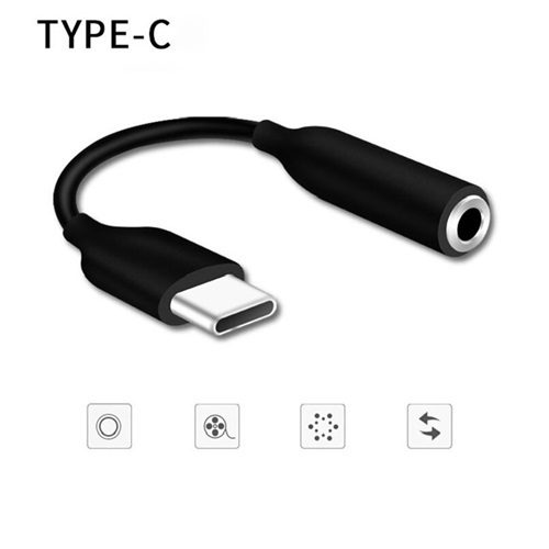 Type C USB C to 3.5mm Aux Adapter Audio Jack Cable with DAC Carousel 16