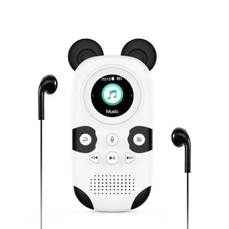 64GB MP3 Player for Kids,Cute Panda Portable Music Player MP3,Child MP3 Player w Carousel 1