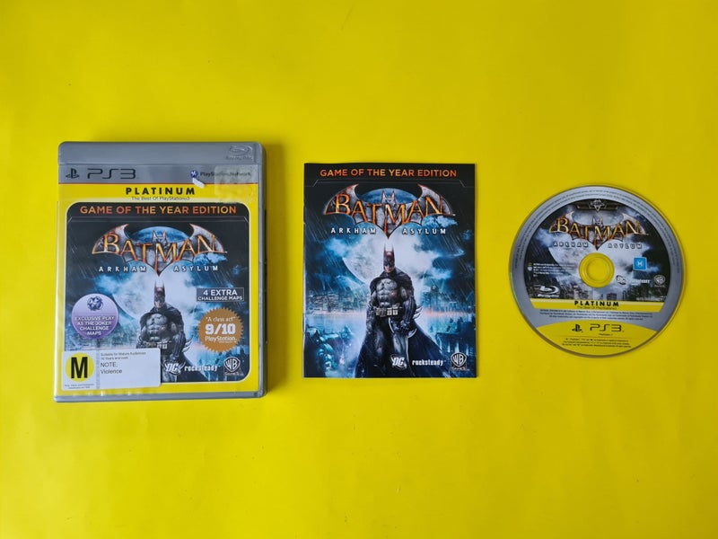 Batman -Arkham Asylum (PS3) Carousel 1