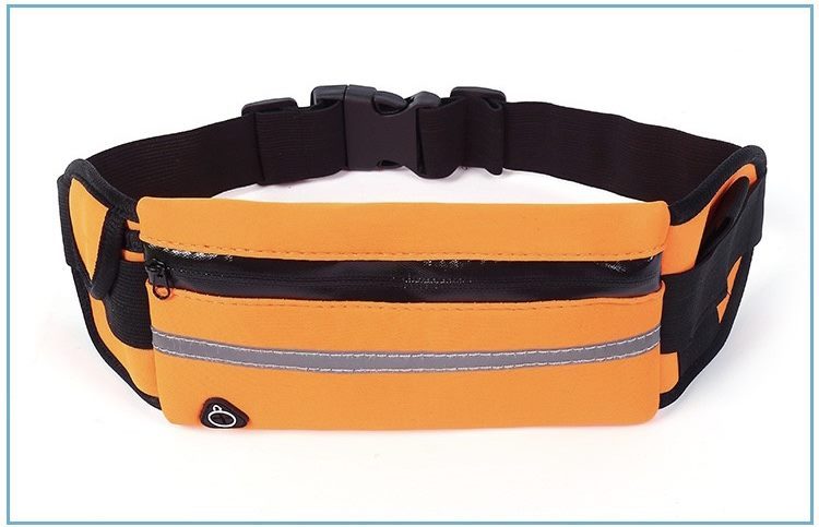 Outdoor Running Waterproof Waist Bag (Orange) 12407 Carousel 1