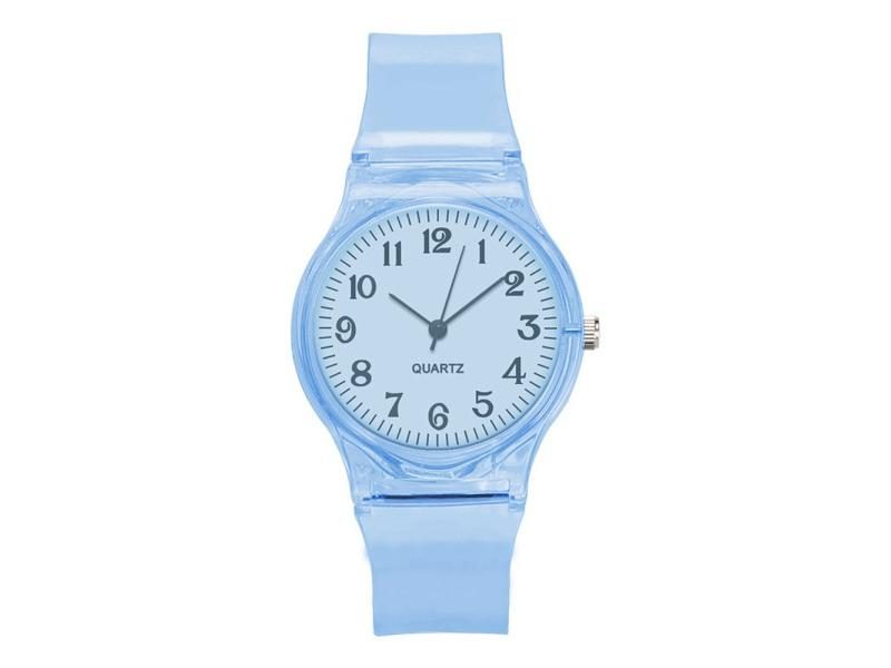 UTHAI CQ25 Kids Watch For Girl Boy Transparent Plastic Sport Student Carousel 1