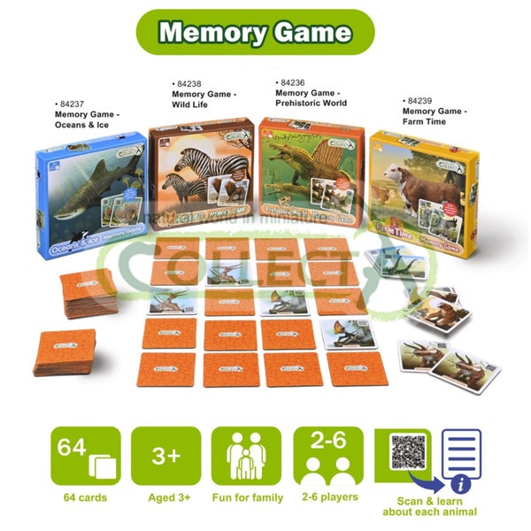 CollectA Memory Game - Prehistoric World Carousel 2