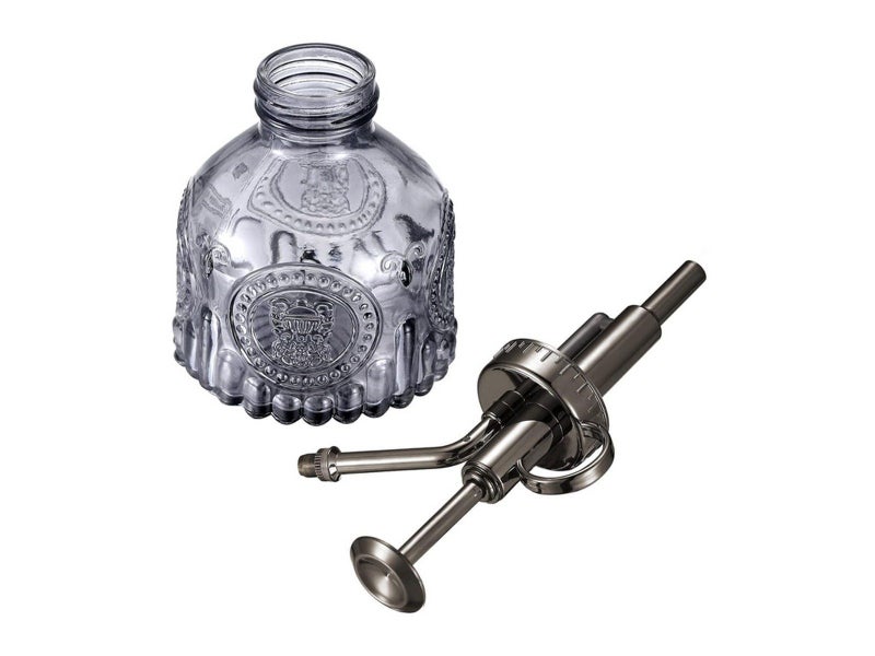 2Pcs Glass Plant Mister Spray Bottle Watering Bottle with Top Pump Carousel 2