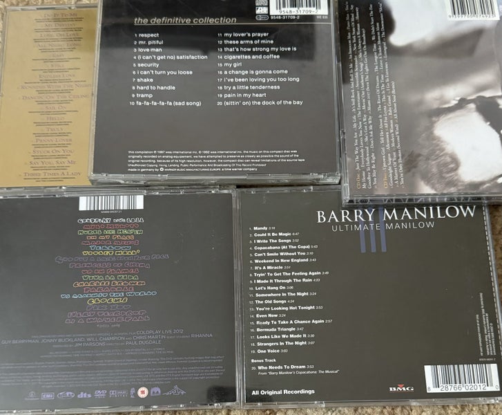 Bulk cds / ed sheeran / Rem / coldplay Carousel 2