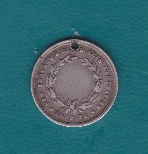 NZ - Medal - 1889-90 NZ & South Seas Exhibition - Morel #1889-90/6 Carousel 2