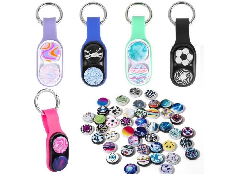 PopPuck Hand Spinner Series Elastic Magnet Toys For Adults Kids Christmas Gifts Carousel 2