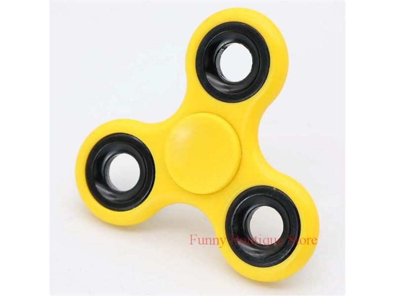 Red Hand Spinner ABS Tri Spinner For Autism ADHD Anti Stress Adult Kids Gift Carousel 1
