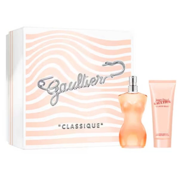 Jean Paul Gaultier Classique EDT 50ml 2 Piece Gift Set for Women Carousel 1