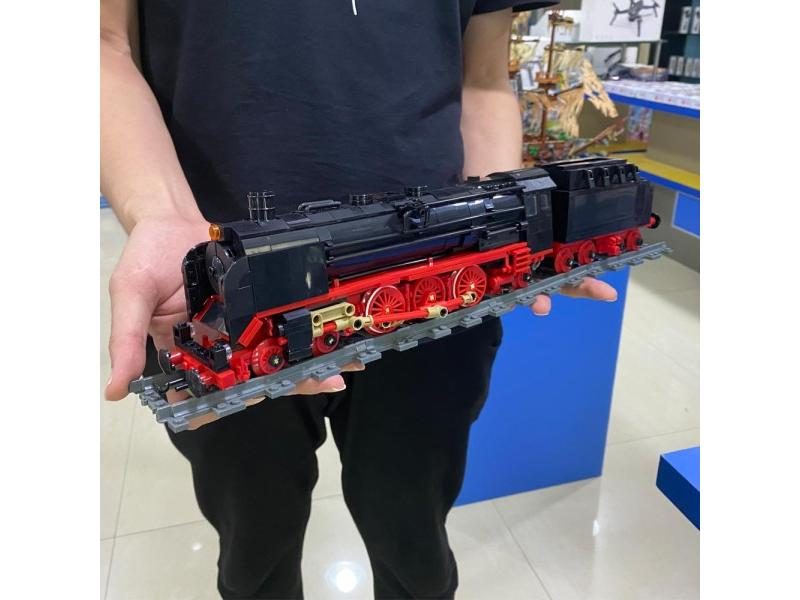 Jiestar Creative Expert Ideas The GWR Steam Train Track Railway Express Bricks Carousel 1