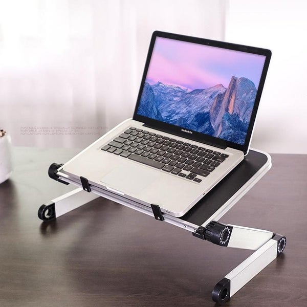 Universal 360 Degree Adjustment Folding Aluminum Alloy Laptop Stand Carousel 2