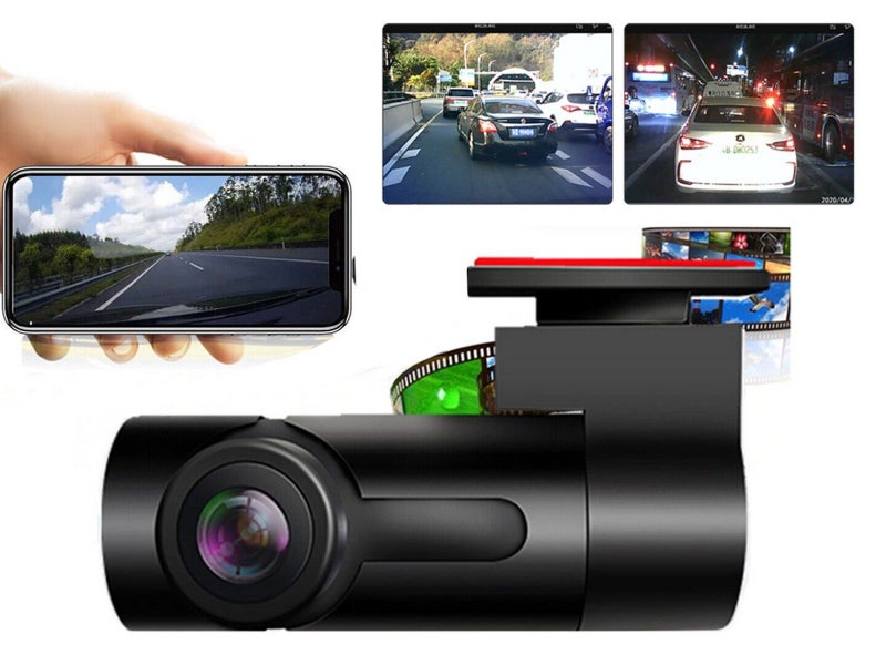 1080P HD WiFi Dash Cam 120 Degree Wide Angle Video Recorder Camera Carousel 1