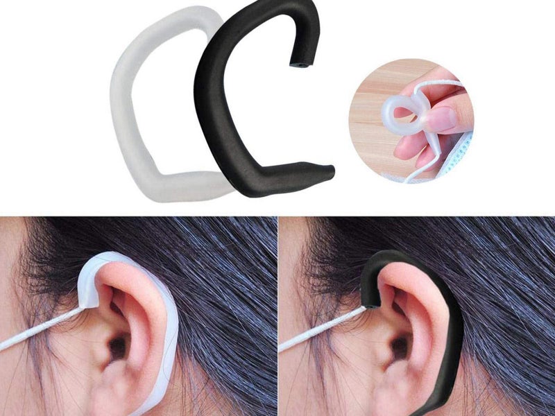 5 Pairs of Painless Earloop Ear Hooks for Face Cover Carousel 1