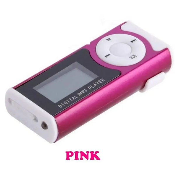 Rechargeable MP3 Lcd Screen Music Player With Headphones Led Light Suppor CHK29M Carousel 15