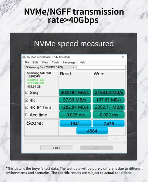 JEYI SK6 M.2 Dual M.2 PCIE 4.0 Adapter for NVMe / NGFF SSD, NVME (m Key) CHK29M Carousel 11