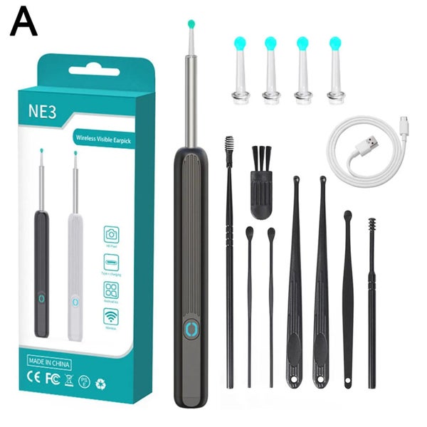 Wi -Fi Visible Wax Elimination Spoon USB 1080P HD Load Otoscope Ear Clean CHK29M Carousel 2