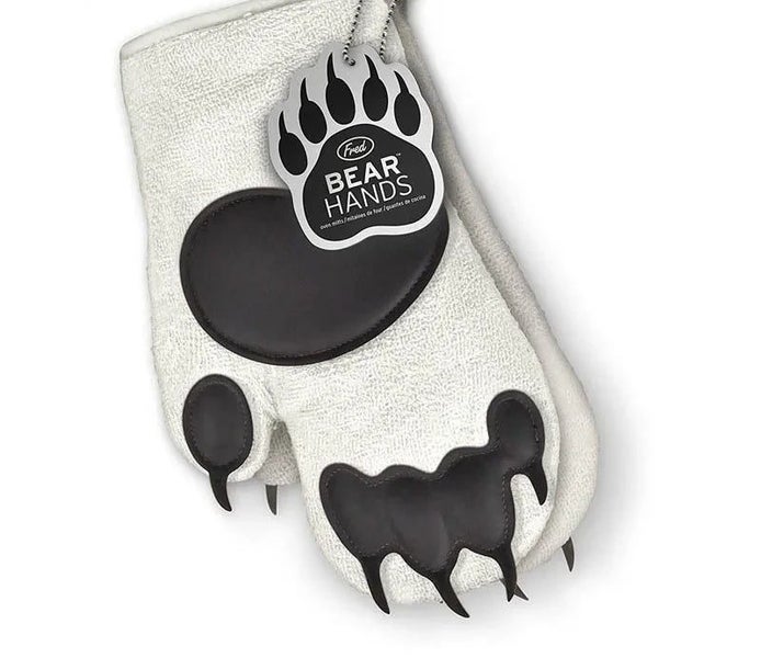 Cute Silicone Anti-scalding Oven Gloves Mitts Potholder Kitchen Microwave CHK29M Carousel 1