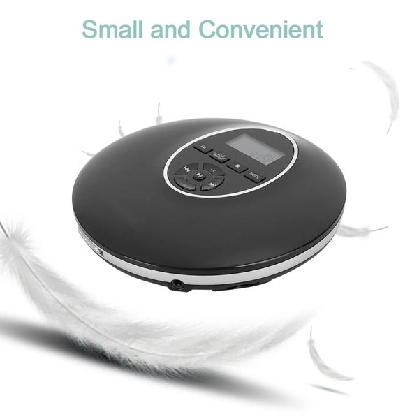Q50 Small Portable CD Player with USB Cable For Students HD Repeater LCD CHK29M Carousel 2