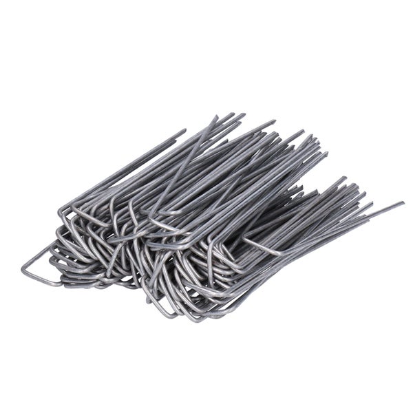 turf pin landscape staple securing pegs 50PCS Landscape Pins U Shaped Turf Pin Carousel 2