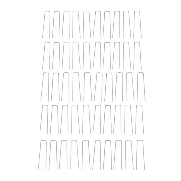 turf pin landscape staple securing pegs 50PCS Landscape Pins U Shaped Turf Pin Carousel 8