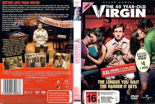 40-Year-Old Virgin, The ( XXL VERSION) Steve Carell DVD Region 464596838525698110