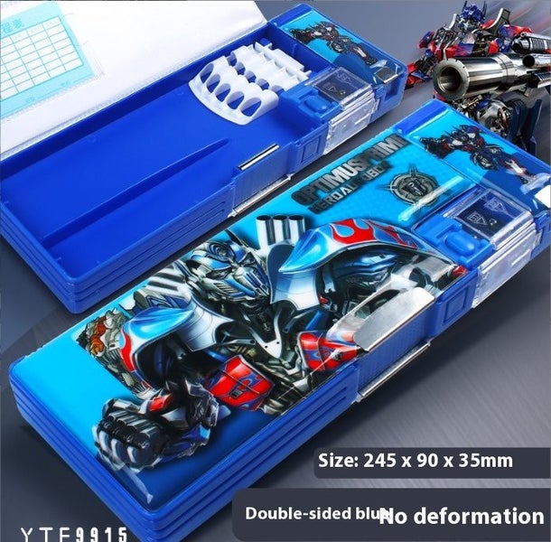 TRANSFORMERS Pencil case Optimus Prime Bumblebee #AK43 Carousel 1