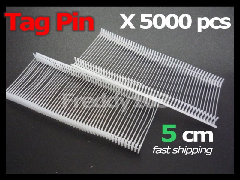 5000 pcs Plastic Tag Pins for Tag Guns, 5 cm Carousel 1