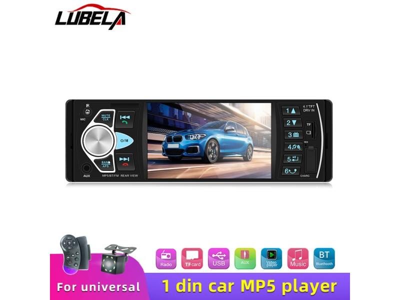 4.1 Inch Car Radio With Bluetooth FM USB TF Rear View Camera Carousel 2