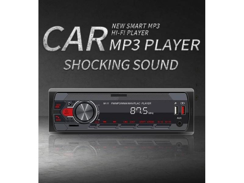 Car Radio 1din Bluetooth MP3 Player With FM Receiver APP Control Carousel 2