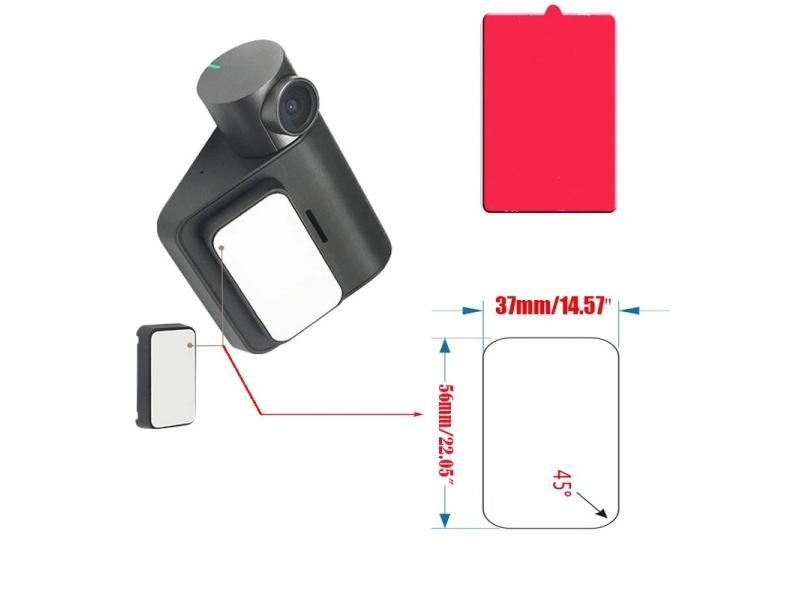 Suitable For 70maiplus A500s Dash Cam Electrostatic Sticker And Heat Resistant Carousel 1