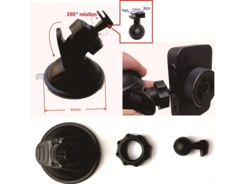 For Original XIAOMIMIJIA Dvr Suction Cup Bracket Genuine Sucker For MIJIA Dash Carousel 1
