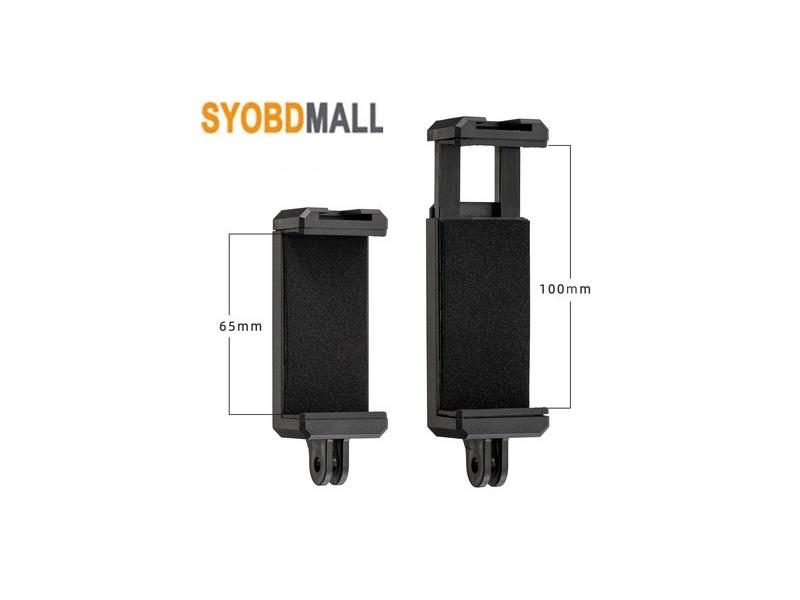 Dvr Holder Clip With Dual 1 4 Threads For Gopro Tripod Car Camera Carousel 2