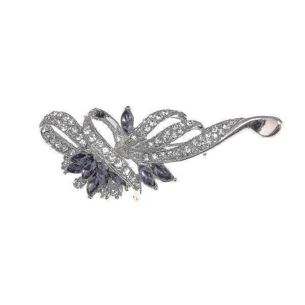 White Blue Crystal Brooches Rhinestones Brooch Pin Breastpin Jewelry Accessorie Carousel 1