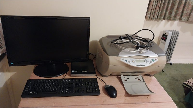 All-In-One Home Office Desktop Package Suite: Desktop PC + Monitor + Scanner62933723961602111