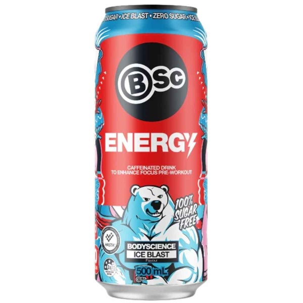 BSc Energy Drink 500ml - 1 Can Carousel 1