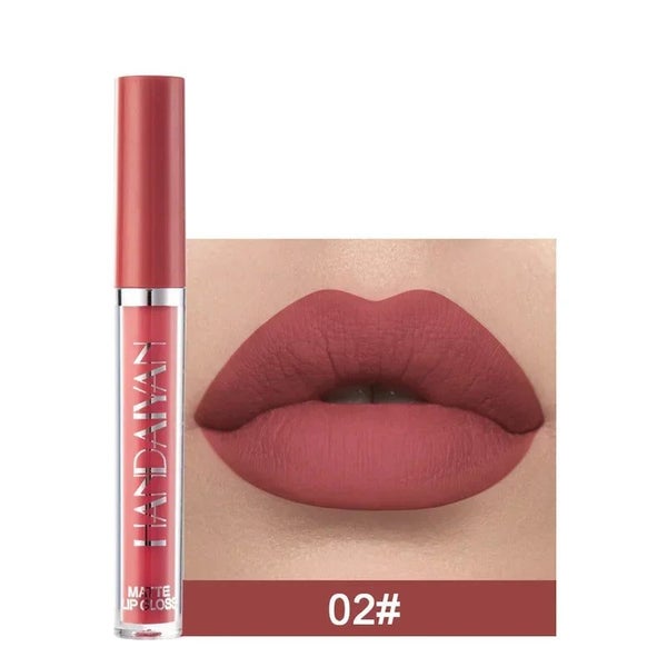 6pcs/1pcs Waterproof Lipgloss Makeup Lightweight Matte Lip Cosmetics Long CHK29M Carousel 15