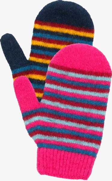 Kids Striped Mittens NATIVE WORLD Carousel 2