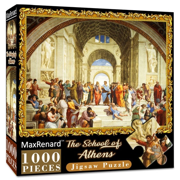 MaxRenard Jigsaw Puzzle 1000 Pieces The School of Athens Raphael Carousel 1