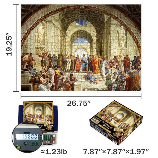 MaxRenard Jigsaw Puzzle 1000 Pieces The School of Athens Raphael Carousel 2