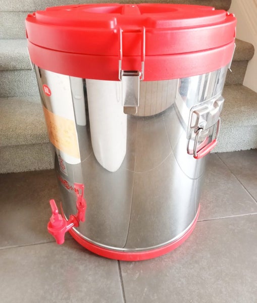 NEW 60L PREMIUM 304 Stainless Steel Commercial Warmer Cooler Dispenser Carousel 1